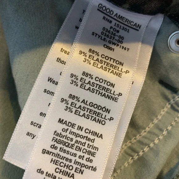 Good American “good waist crop” - Picture 5 of 6